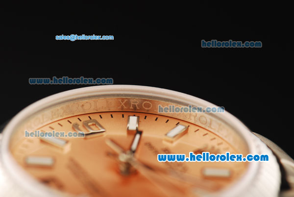 Rolex Air King Automatic Movement Full Steel with ETA Coating Case and Stick/Arabic Numeral Markers - Click Image to Close